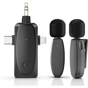 Wireless Lavalier Microphone,Professional Microphones ,with Noise Reduction